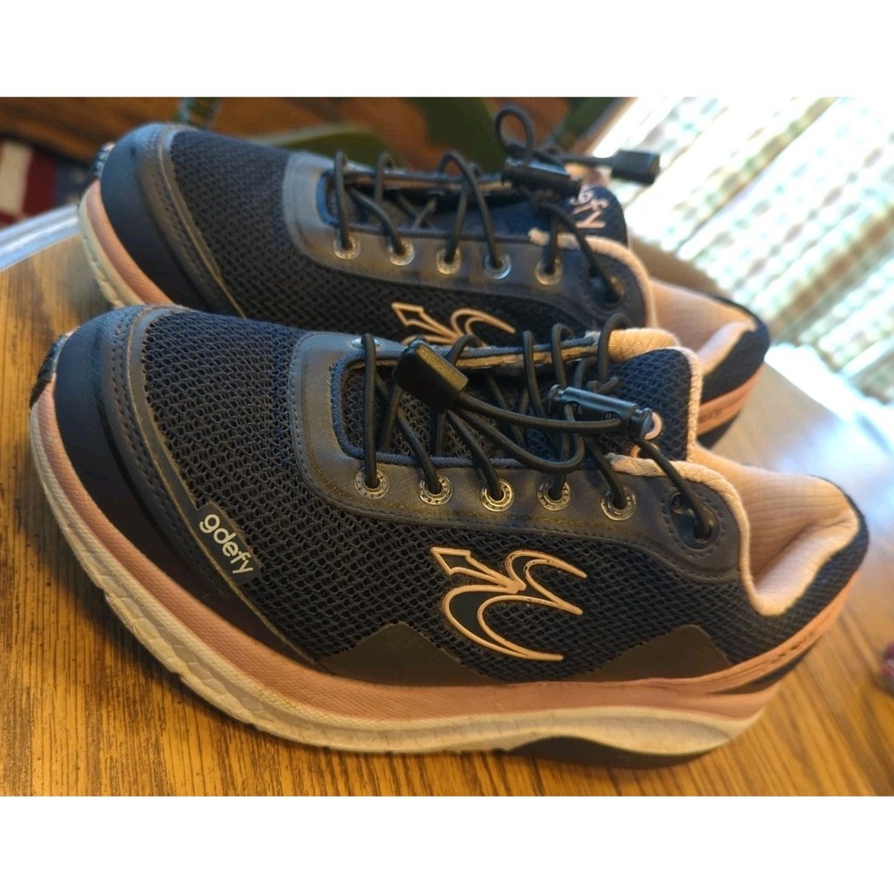 Gravity Defyer G-Defy Mighty Walk Walking Shoes Womens Size 9 Lace Up‎ Athletic